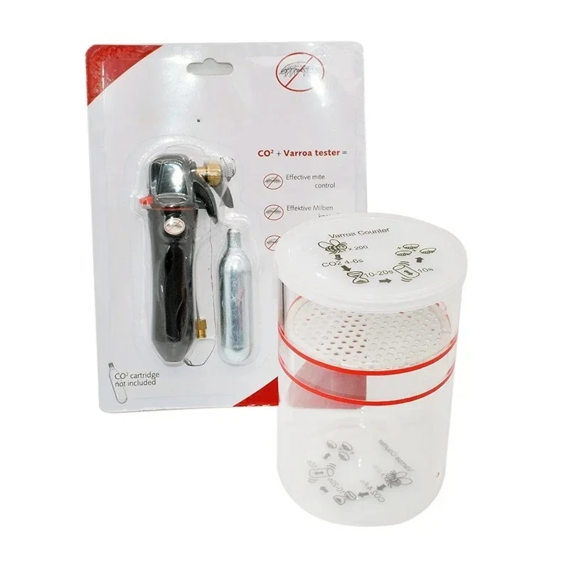 Varroa Mite Tester With CO2 Dispenser Beekeeping Tool