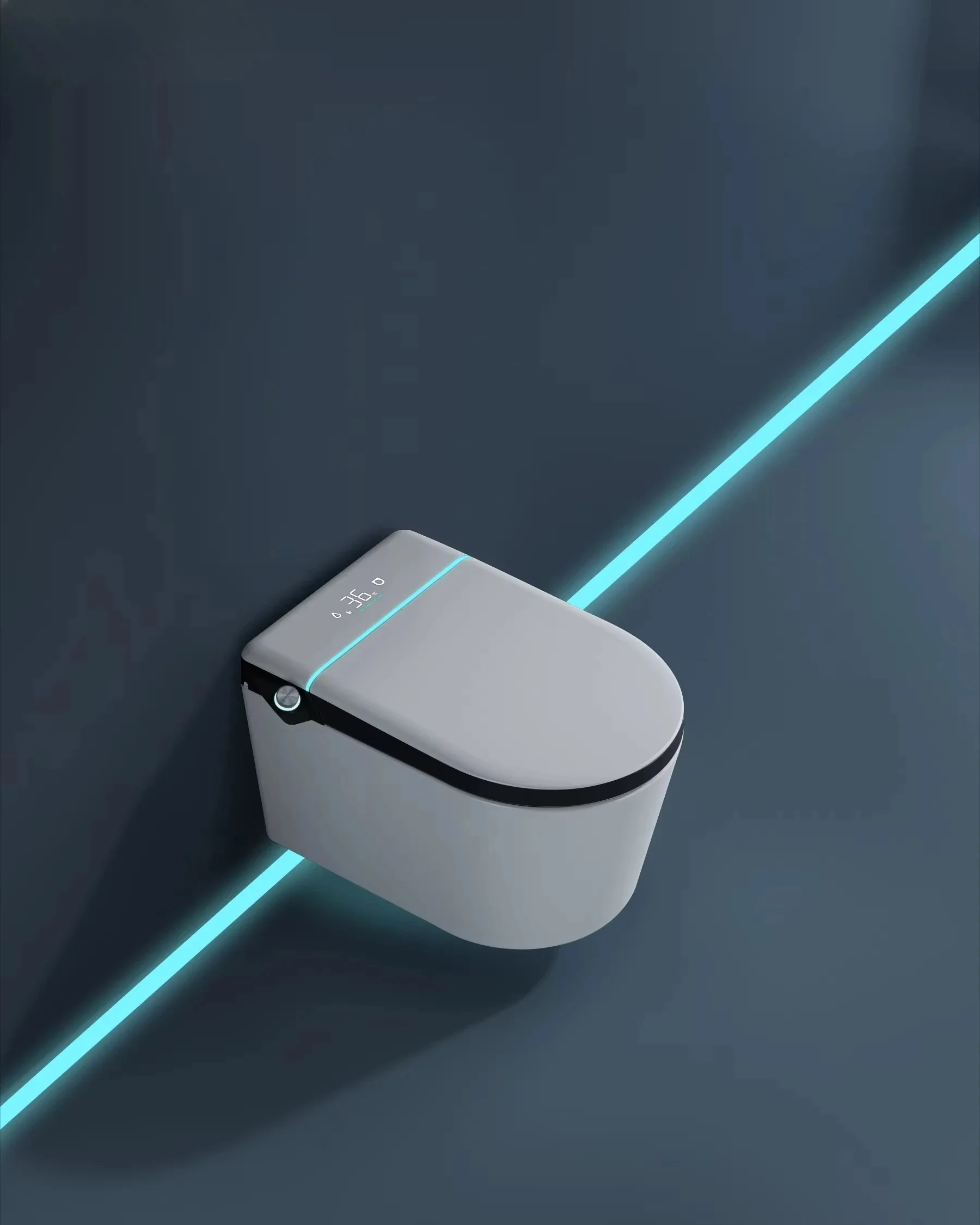 

Smart Bathroom Automatic Ceramic Intelligent P Ttap Water Closet Marble Toilet