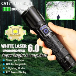 High Powered LED Flashlights Super Bright Tactical Flashlight Rechargeable,Torch Zoomable Waterproof Flash Lights for outdoor