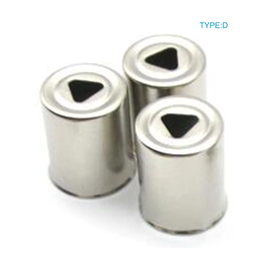 5pcs Microwave Oven Magnetron Cap for Panasonic Glanz Midea Microwave Triangular Hole Microwave Oven Magnetron Cap Parts