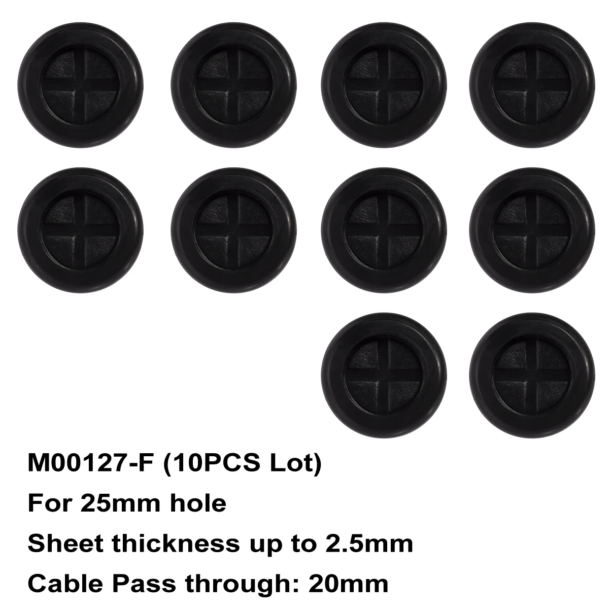 S 25mm Hole 10ps