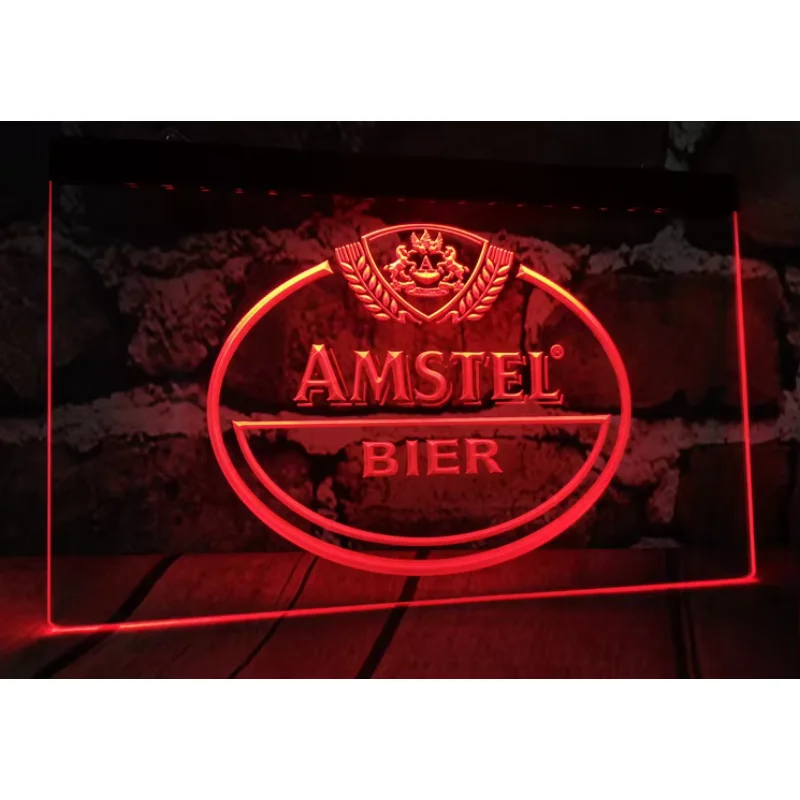 AMSTEL beer bar pub club letrero de neón led al por mayor y al por menor b12