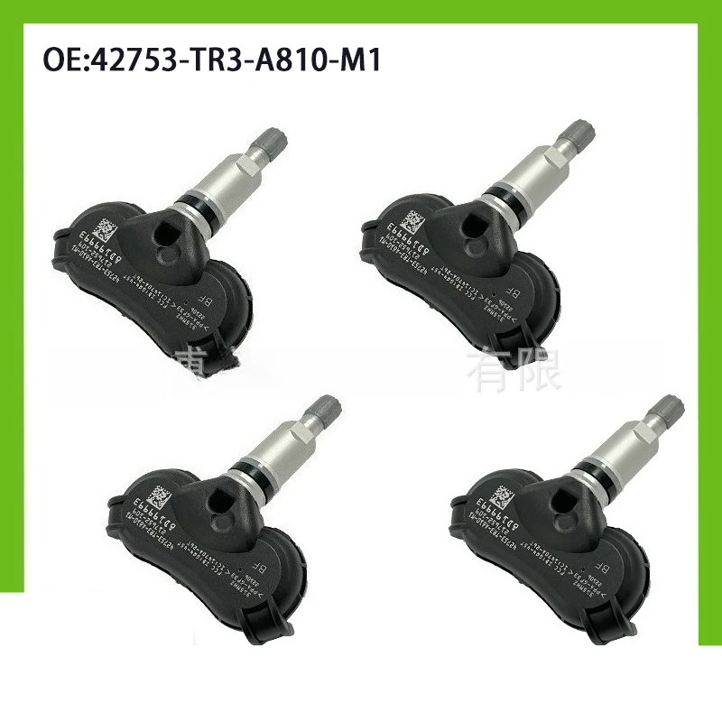 

42753-TR3-A810-M1 1/4pcs TPMS Tire Pressure Monitor Sensor for Honda Civic Odyssey 2014 2015 2016 2017