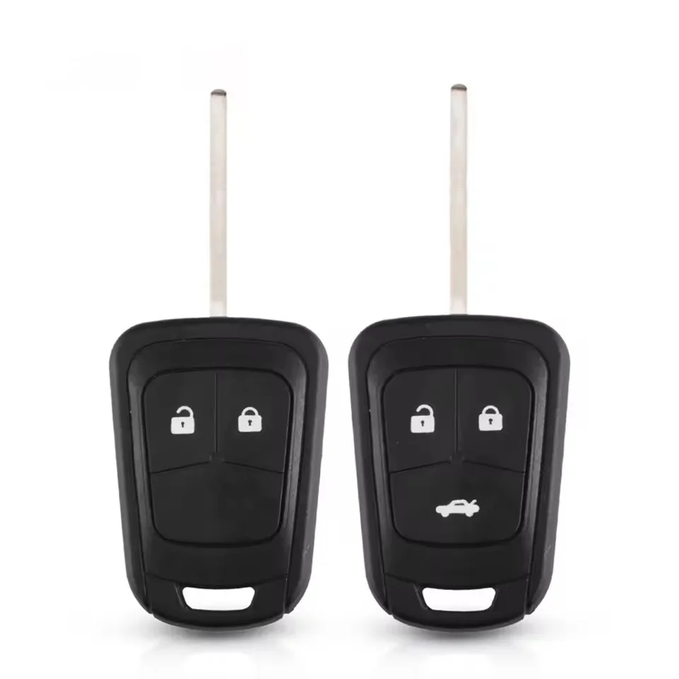 Suitable for 2-key 3-key Chevrolet Camaro Malibu straight remote control car key case