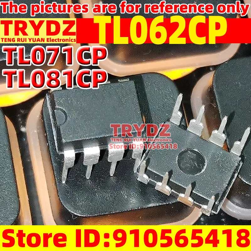 200-20pcs TL062CP TL071CP TL081CP DIP8 เครื่องขยายเสียงชิป