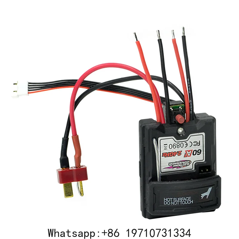 New ESC Electronic Speed Controller 25-ZJ07N for New Version Hosim 9125 Xinlehong XLH 9125 1/10 RC Car Spare Parts