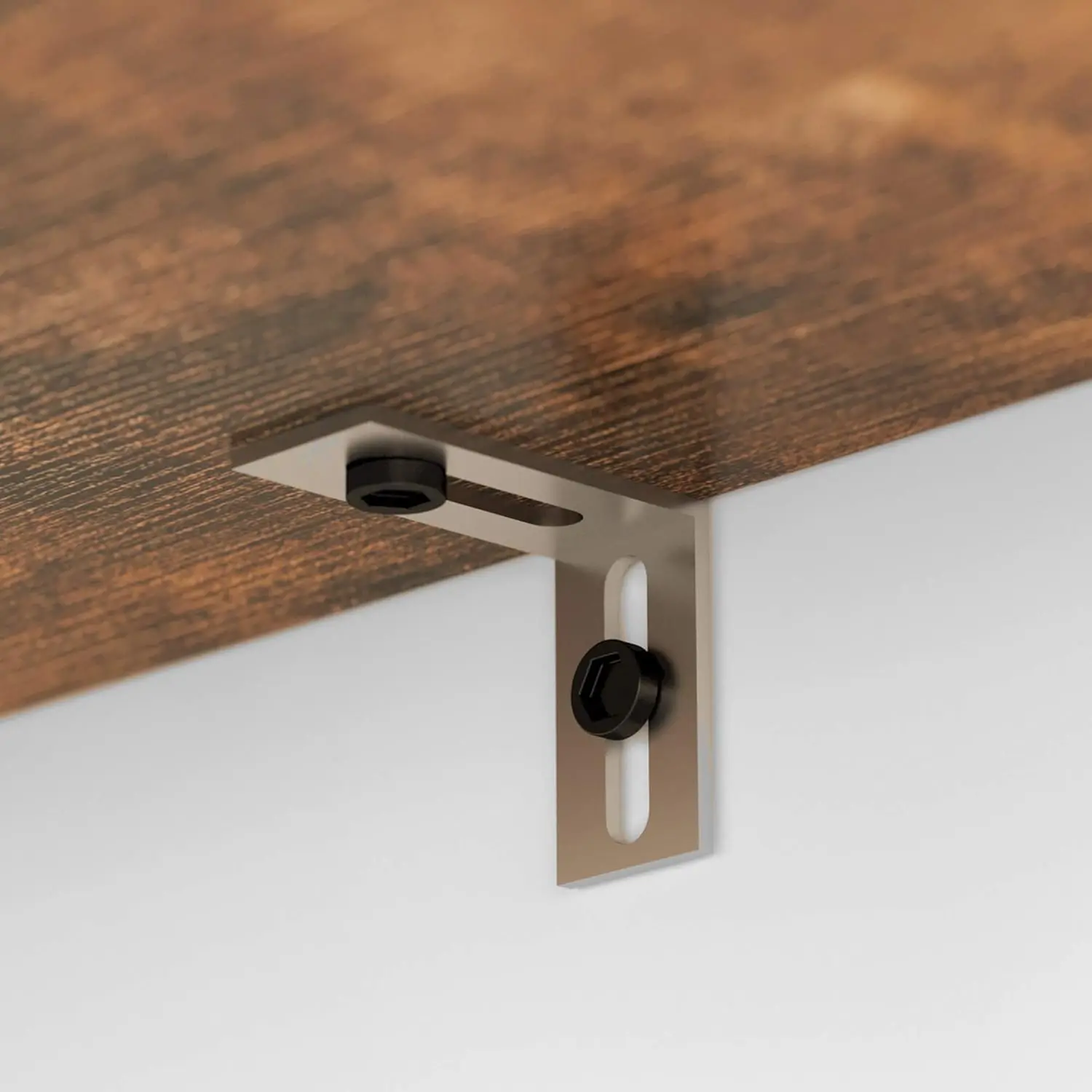 Rak Buku IRONCK Rak Tangga 5 Tingkat 110 Lbs atau Rak Rak Buku Gaya Industri Antik untuk Dekorasi Rumah, Dekorasi Kantor