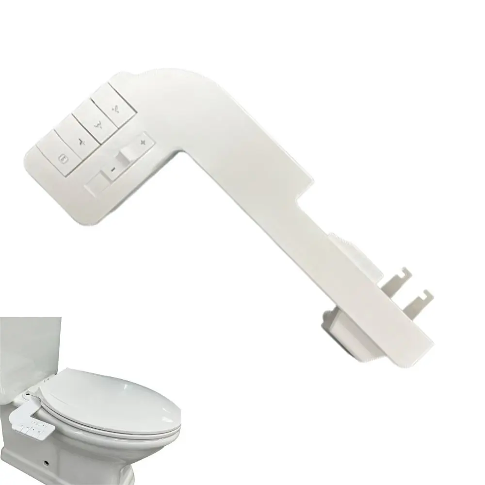 

Non-electric Toitet Bidet Sprayer Dual Nozzles Ultra-thin Toilets Cleaning Nozzle Adjustable Water Pressure Frontal & Rear Wash