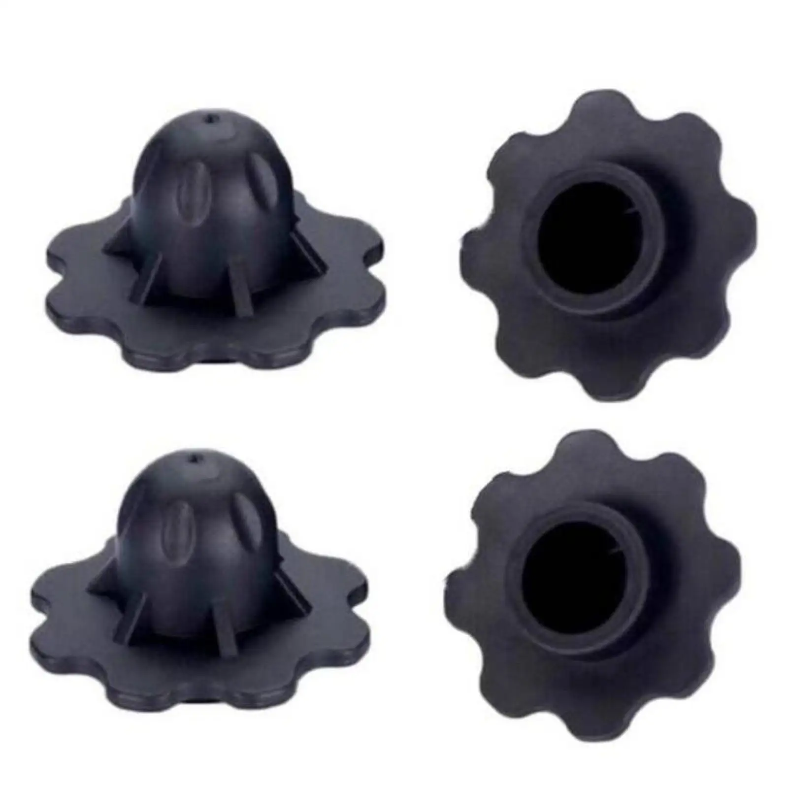 Anti Sinking Plastic Foot Cap Protector Universal Fit Replacement for Folding Moon Chair and Patio Camping Chair