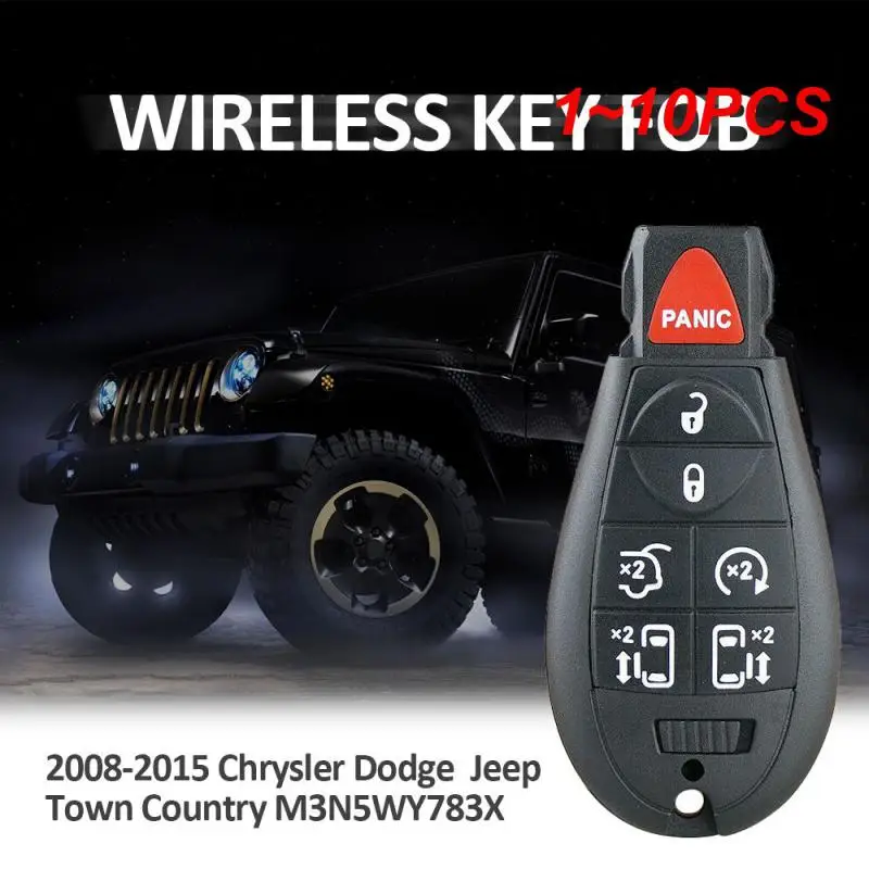 

1 ~ 10 шт., запасные ключи для Chrysler Dodge 2011-2019, PCF7945