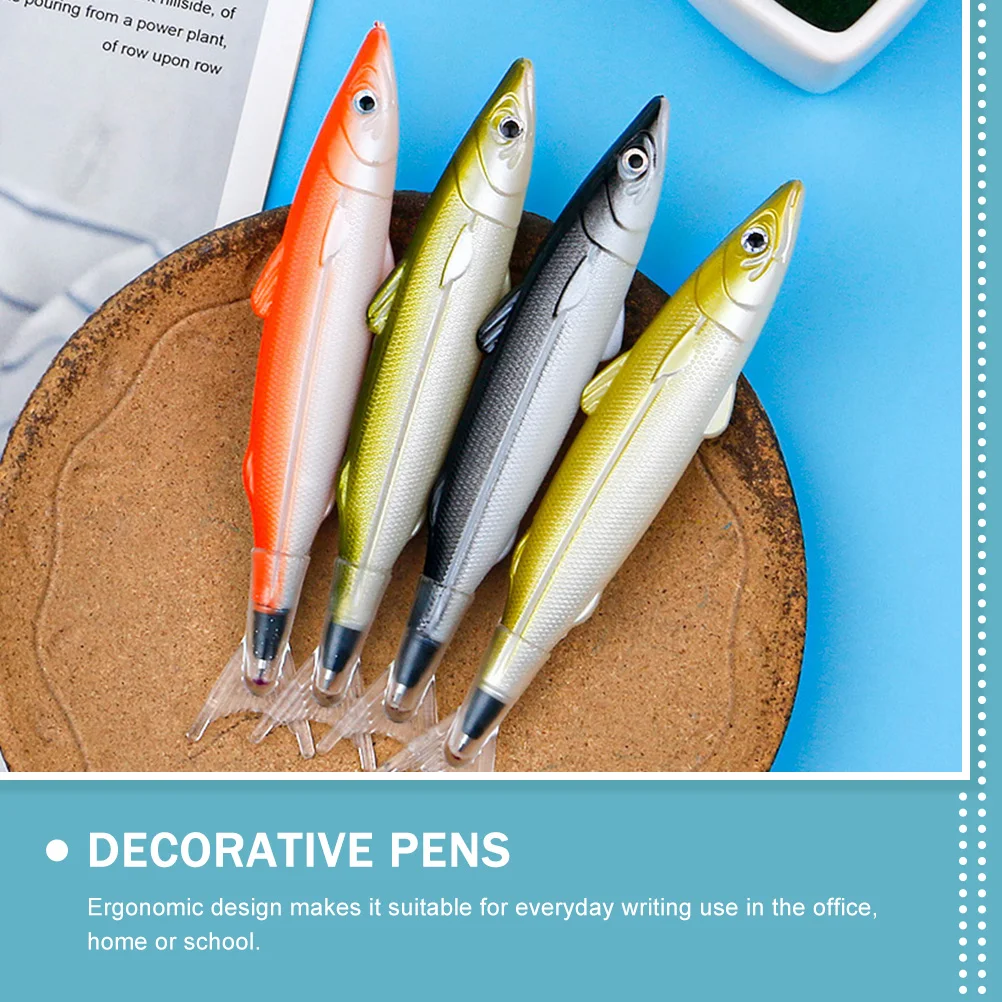 Advertising Ballpoint Pen Salted Fish Pens Plastic Advertise Award Student Novelty for Kids