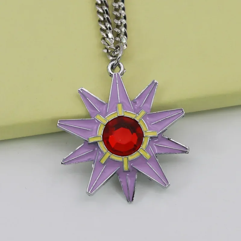 Pokemon Starmie Fashion Female Pendants Dropshipping Cute Anime Star Pendant Necklace Jewelry for Men/Women Accessory Wholesale