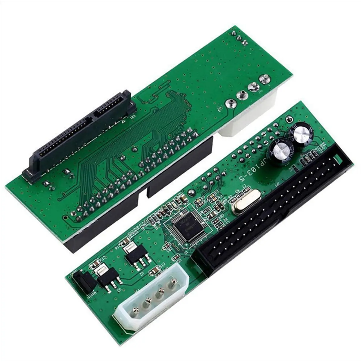 AA80 1Pcs 7+15Pin 2.5 SATA Female to 3.5 Inch IDE Adapter Converter Male 40 Pin Port for 133 100 HDD CD DVD Serial
