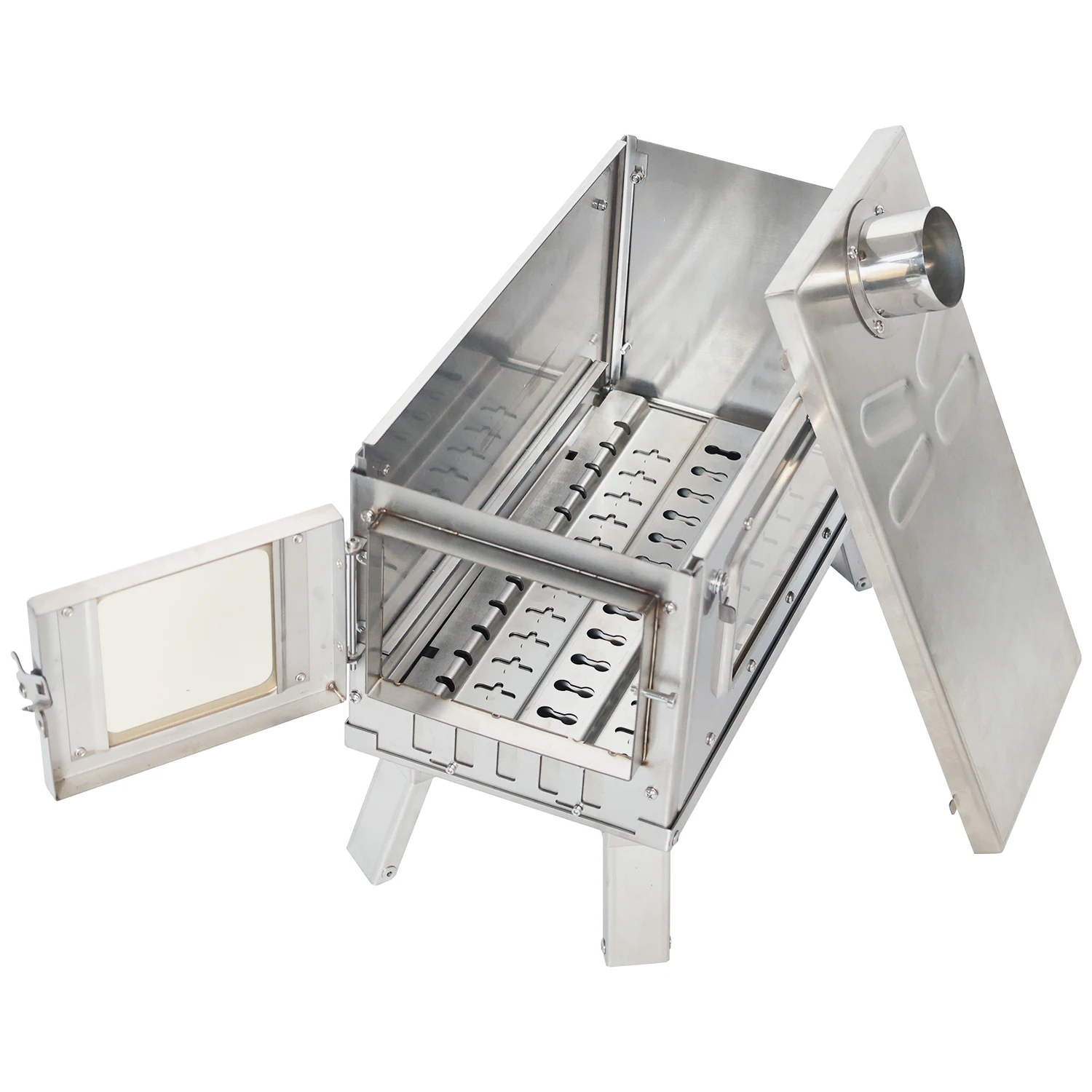 Portable Foldable Camping Wood - Outdoor Camping Wood Stove ulasan dan harga