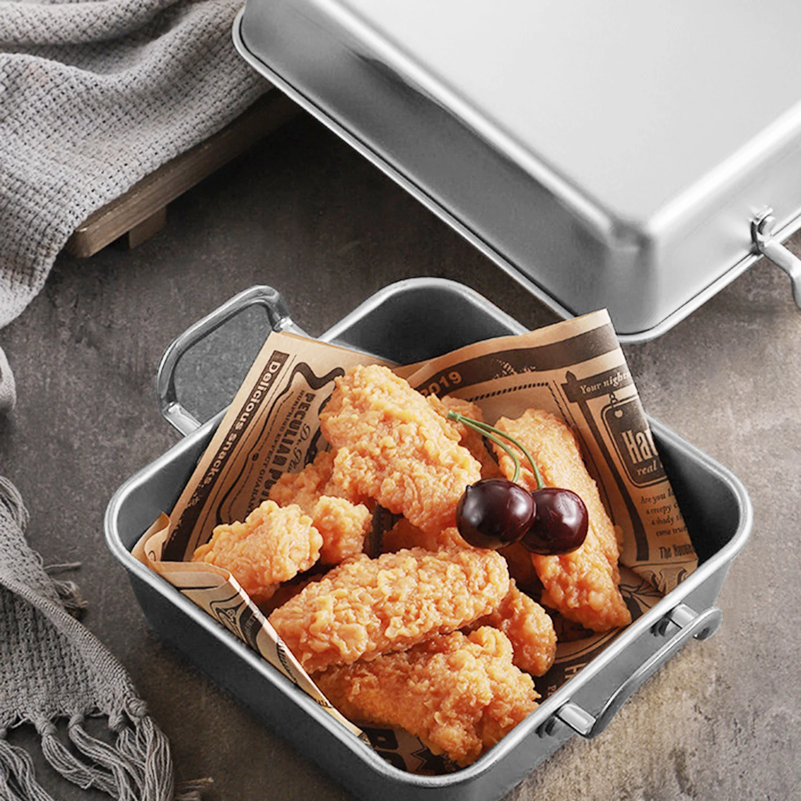 

Stainless Steel Square Baking Pan Nonstick Rectangle Cake Mold For Banana Bread Meatloaf Pumpkin Diy Baking Box Kitchen