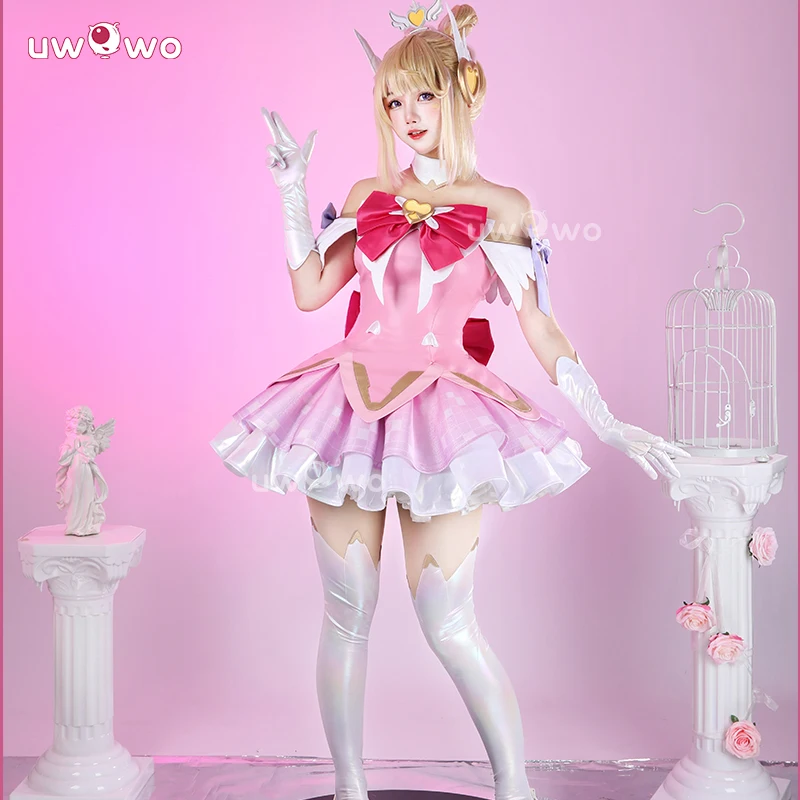 

UWOWO Collab Series: Juno Cosplay Game Juno Magical Girls Cosplay Costume Role Play Outfit Dress Cosplay Halloween Costumes