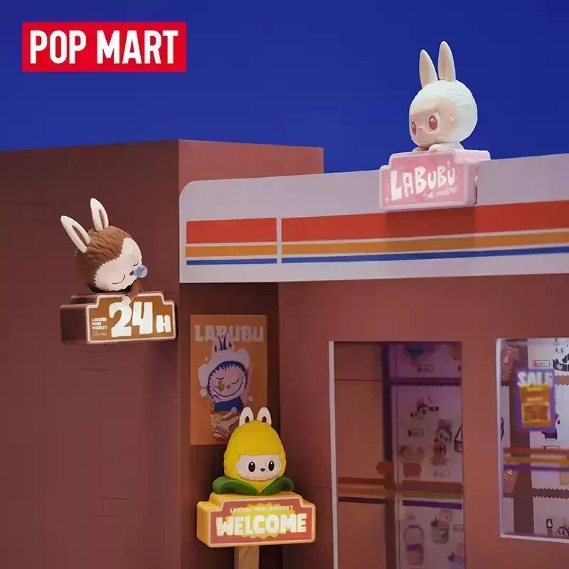 

POP MART THE MONSTERS WACKY MART Series Fridge Magnets Blind Box Guess Bag Mystery Box Toys Doll Anime Figure Ornaments