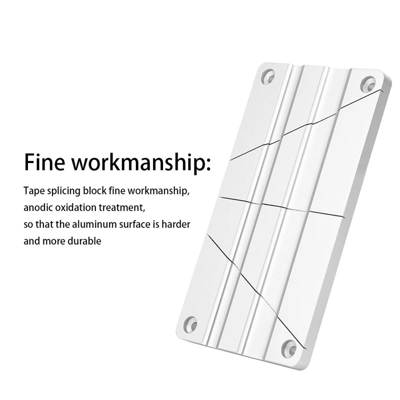 Ensemble d'épissure de ruban 1/4 et 1/2 10 pouces et ruban leader