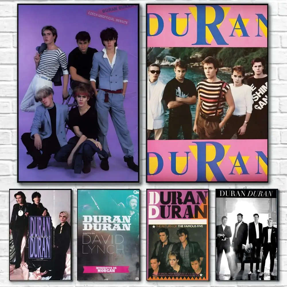 ملصق إنجلترا-نيو ويف دوران دوران باند عالي الدقة مقاوم للماء ملصق فني: ديكور جداري جمالي شريط منزلي والمزيد