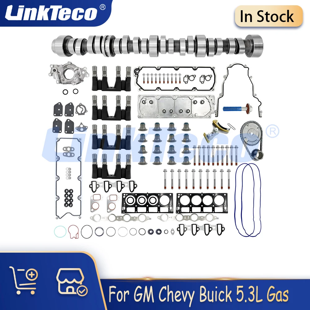 

Комплект прокладок головки двигателя, масляный насос NON AFM DOD, подъемник распределительного вала, подходит для газа 5,3 л для GMC Buick Chevrolet 5,3 л V8 OHV 07-13
