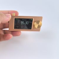 CNC Metal Gold color ATS MINI Pocket SI4732 DSP Radio Full Band Mini Receiver