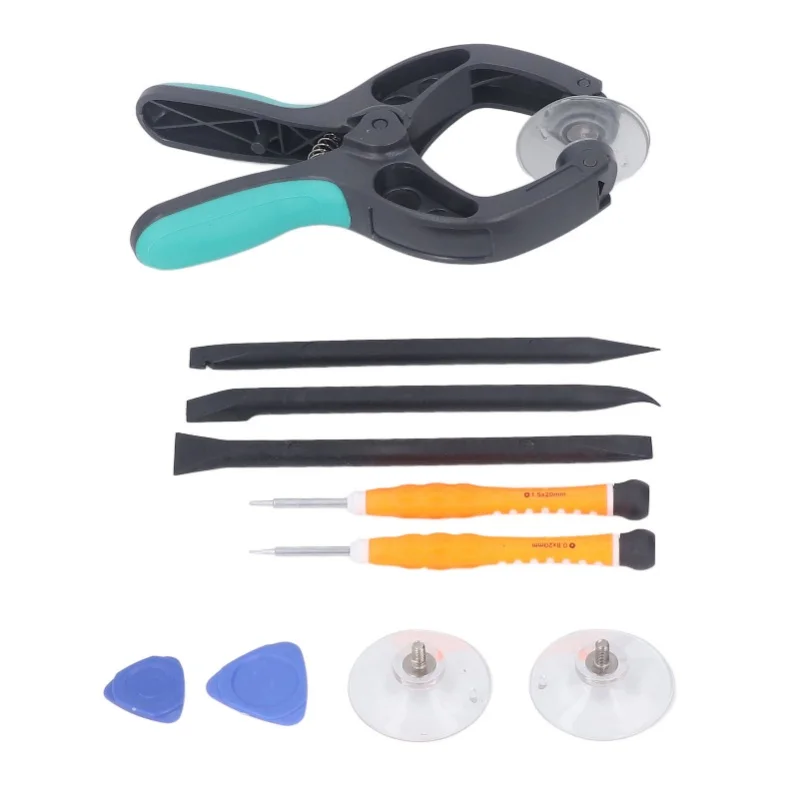 

10PCS Electronic Repair Tool Set Phone Screen Suction Cup Antistatic Spudger Motherboard Repair Tools