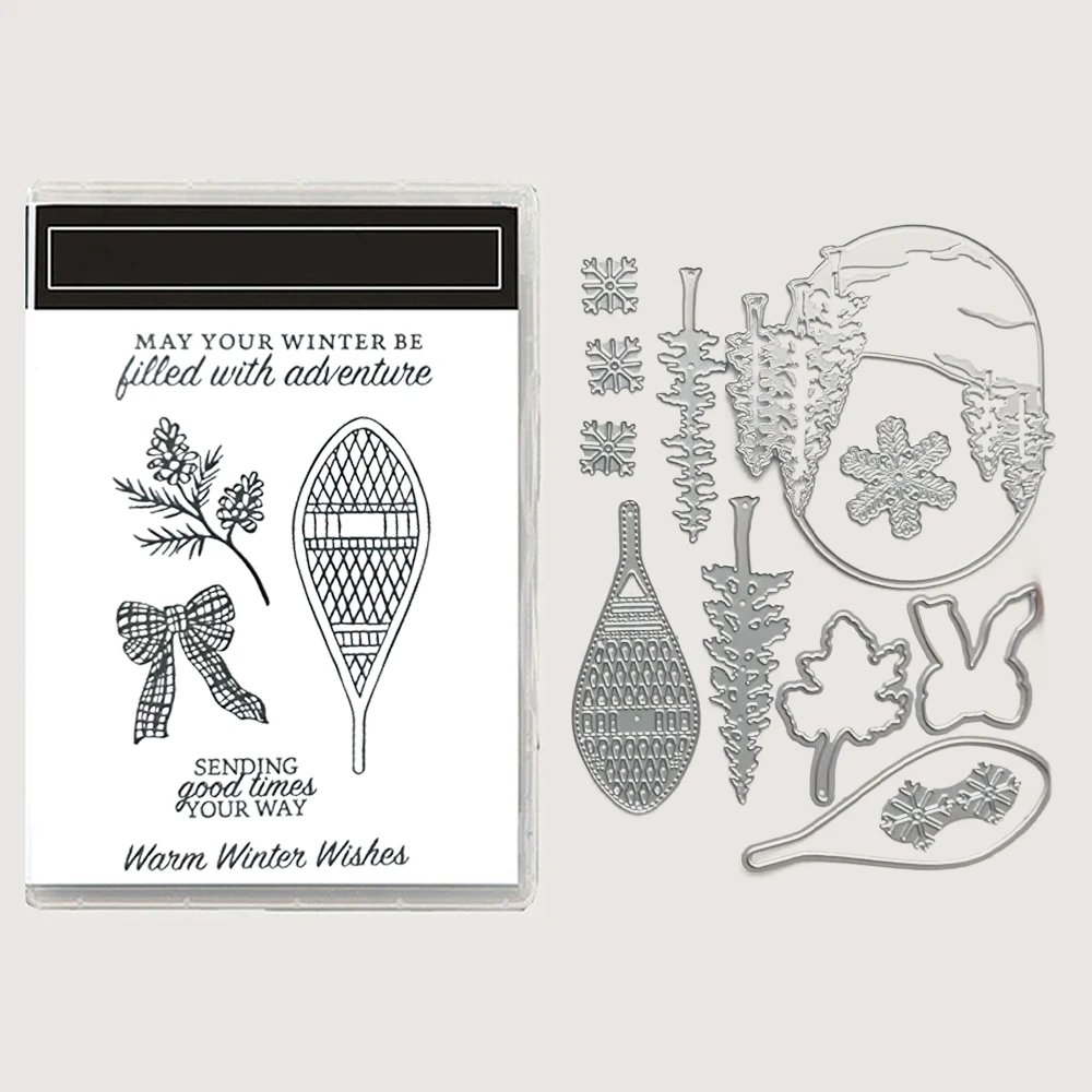 September-Dezember 2026 Neue Stempel-Kollektion Weihnachtsbaum Kürbis Herbst Winter Weihnachten für Scrapbooking DIY Basteln