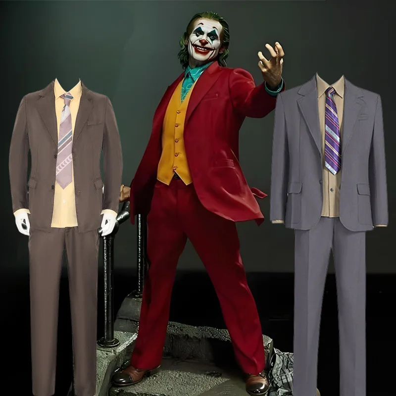 

Movie Joker 2 Double Crazy Cos Arthur Flake Joker cosplay Halloween role-playing costume