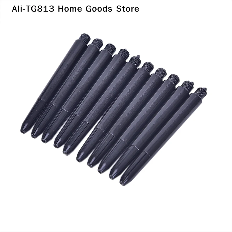 

[TG813]Black 50pcs/lot Nylon Dart Shafts 2BA 48mm Screw Thread Plastic Dart Stems Darts