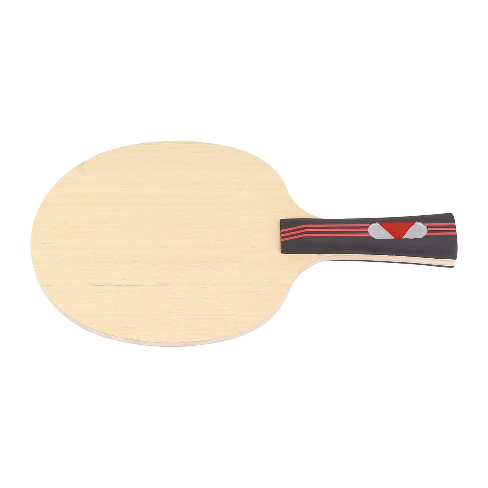 Pure Wood For ping Pong Racket Bottom Plate Designed for Long Handle Use and Compatibility with Various Rubber Types