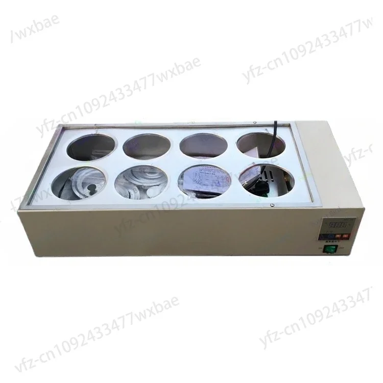 HH-8 Double Row Eight Holes Thermostat Water Bath Double Row Digital Thermostat Water