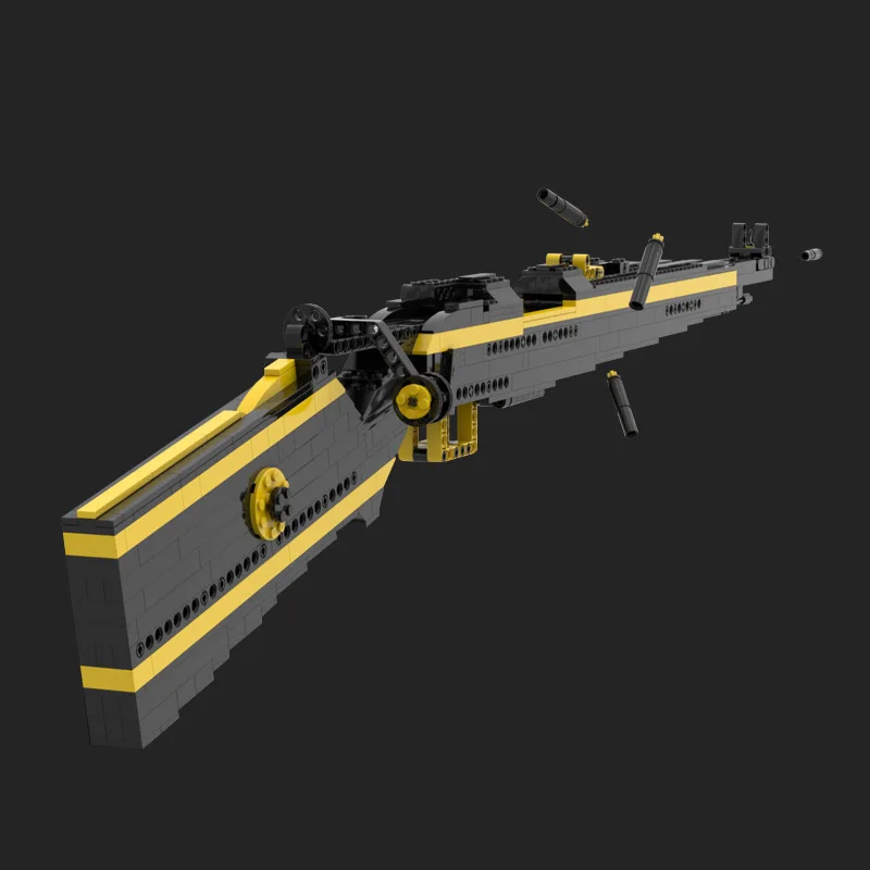 ZKZC technique WW2 arme militaire bloc de construction MOC 98K fusil de Sniper fusil d'assaut ville Police pistolet brique enfants jouets cadeau