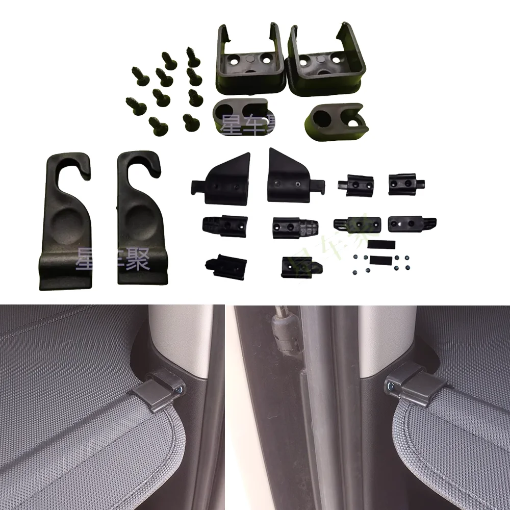 Car Trunk Cargo Cover Clip Support Rear Curtain Hook Up Replace Button Auto Fastener Screw Fasteners Part Accessories