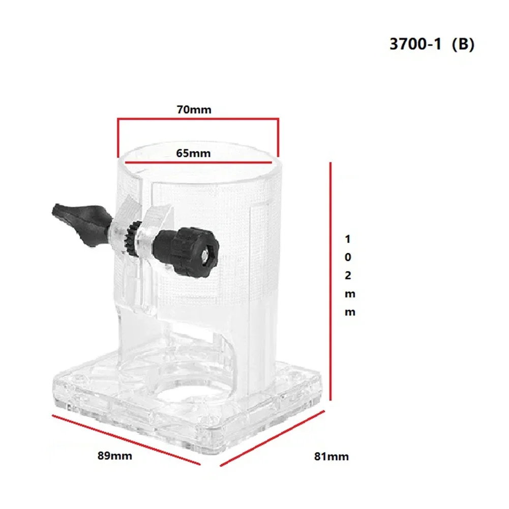 Wooden Router Base Machine Base 3703 Woodworking Plunge Router Base   Edge Cutter Electric Trimming Machine Accessorie