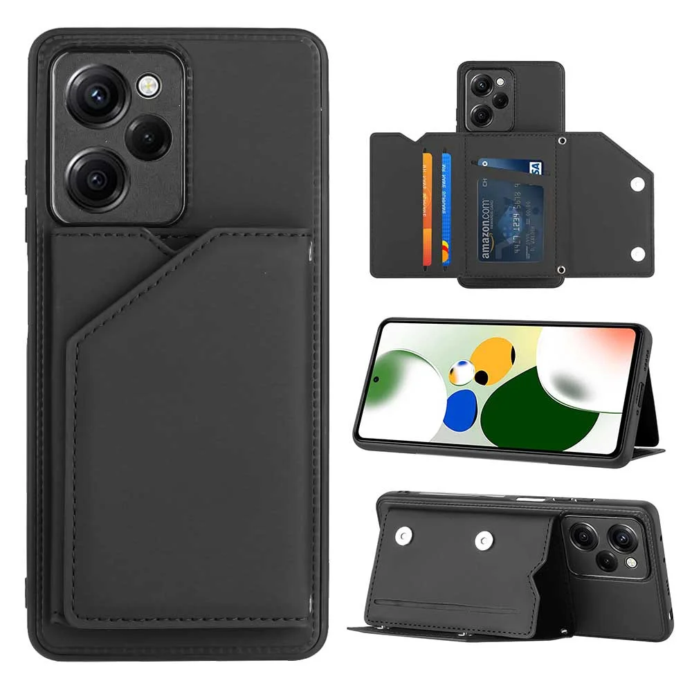 

Роскошный кожаный чехол для Xiaomi Poco X3 M3 M4 X5 Pro X4, чехол для Redmi Note 11S 11E 11 T 12S 12R 12 Pro