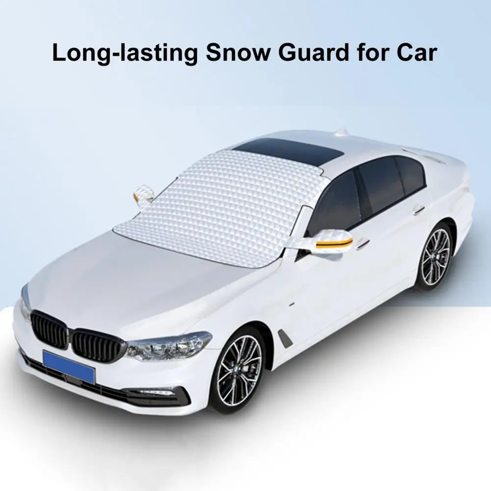 Anti-freeze Windshield Cover Universal Car Windshield Snow Cover with Magnets Sun-resistant Anti-frost Foldable for Winter