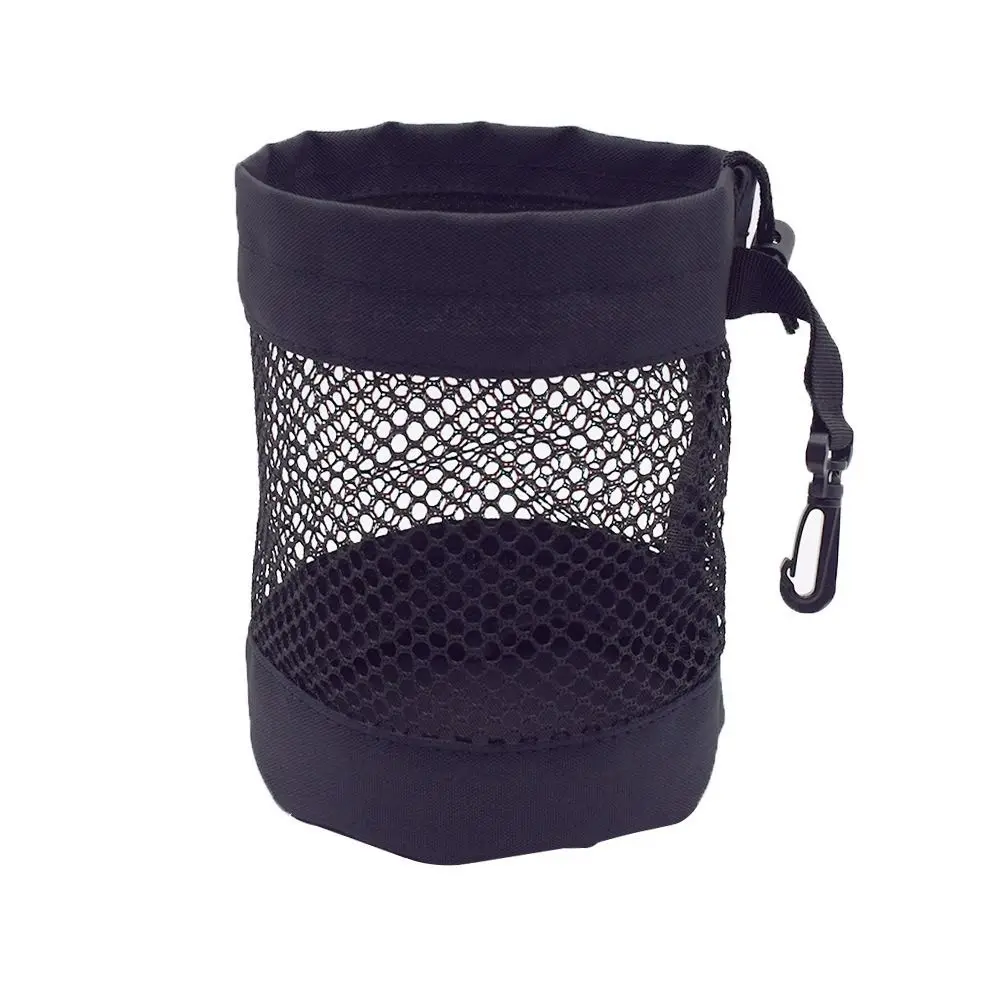 Drawstring Closure Golf Ball Storage Bag High Quality Portable Golf Net Bag Foldable Large Capacity Mesh Golf Ball Pouch