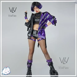 Game Tekken 8 Ling Reina  Cosplay Fantasia Costume Disguise for Adult Women Tops Shorts Outfits Halloween Carnival Party Clothes