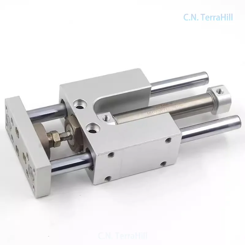 Pneumatic Guide Cylinder TMI Linear Actuator for Factory Automation TMIM12/16/20/25X25/50/75/100/150/200/250-S