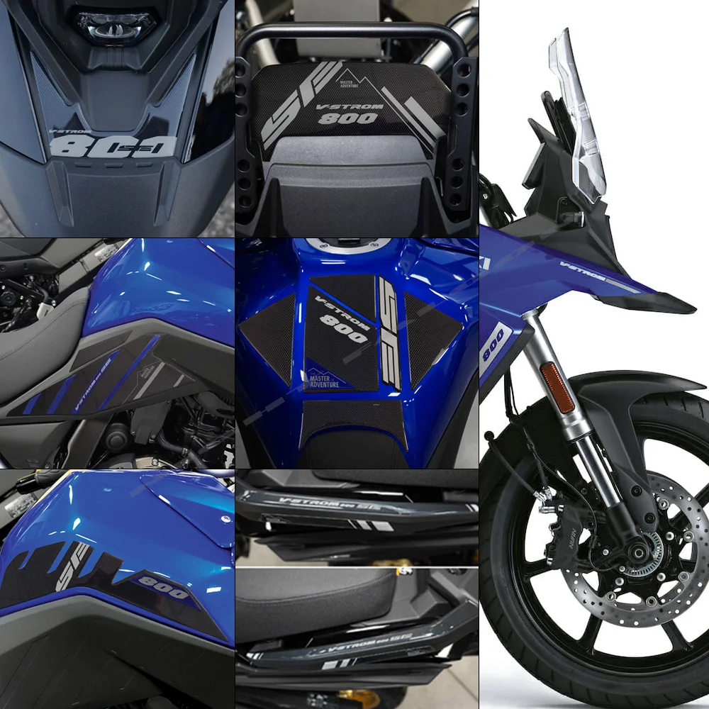 For V Strom 800SE  V-Strom 800 SE 2023 2024 Motorcycle Sticker 3D Epoxy Resin Protection Sticker kit