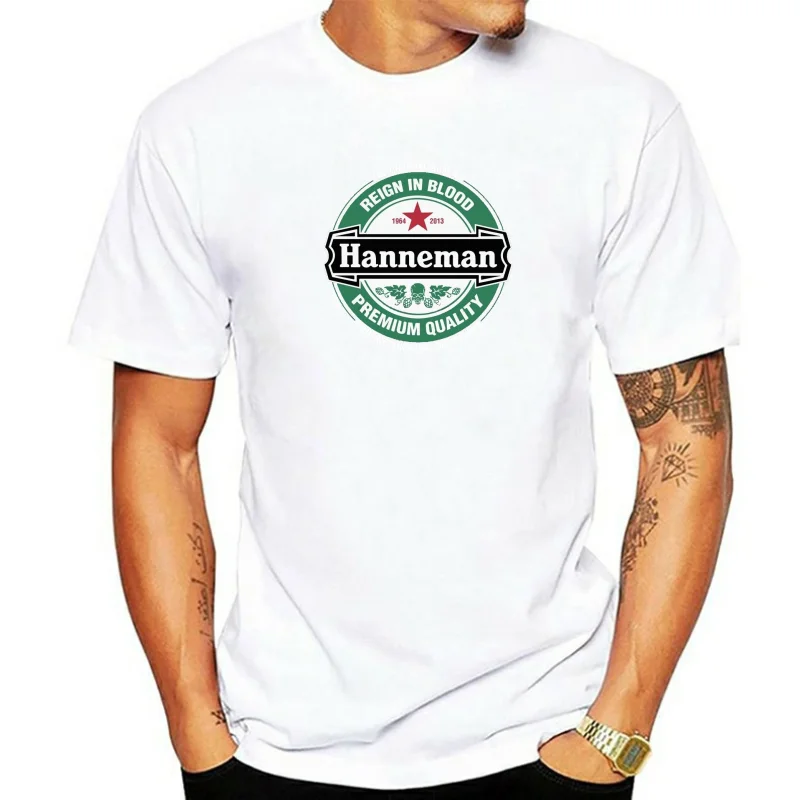 JEFF HANNEMAN TRIBUTE T SHIRT SLAYER Mans Unique Cotton Short Sleeves O-Neck T Shirt Discount 100 % Cotton