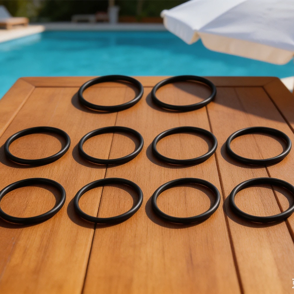 Rubber Sealing Ring Filter Pump Seal Hassle-free Installation Precise Dimensions Replacement O-ring For Filter 13.5 Cm