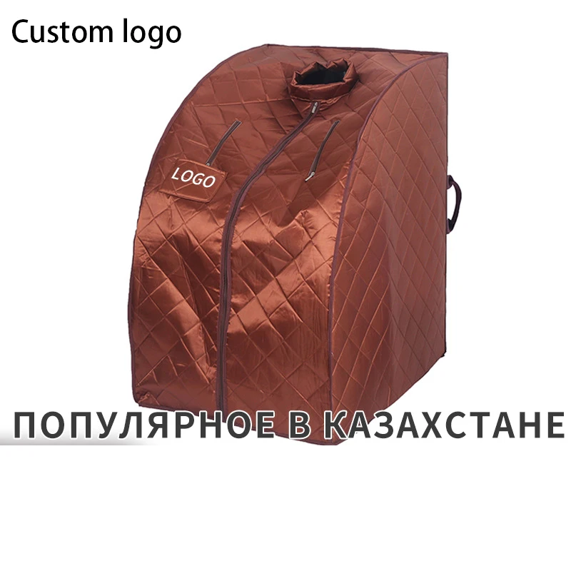 Kazakhstan far infrared sweat steam box Home full body sauna box Sweat steam room sauna Room fumigation bucket