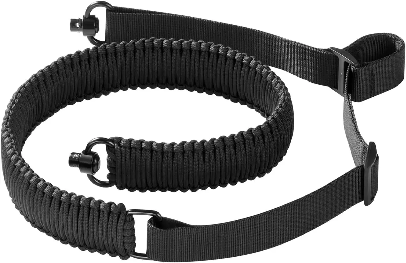 

Two-Point Sling with QD Swivels,Durable Non-Slip Two-Point QD Sling ,Non-Slip Hunting Gun Sling, Metal Buckle Rifle Leash