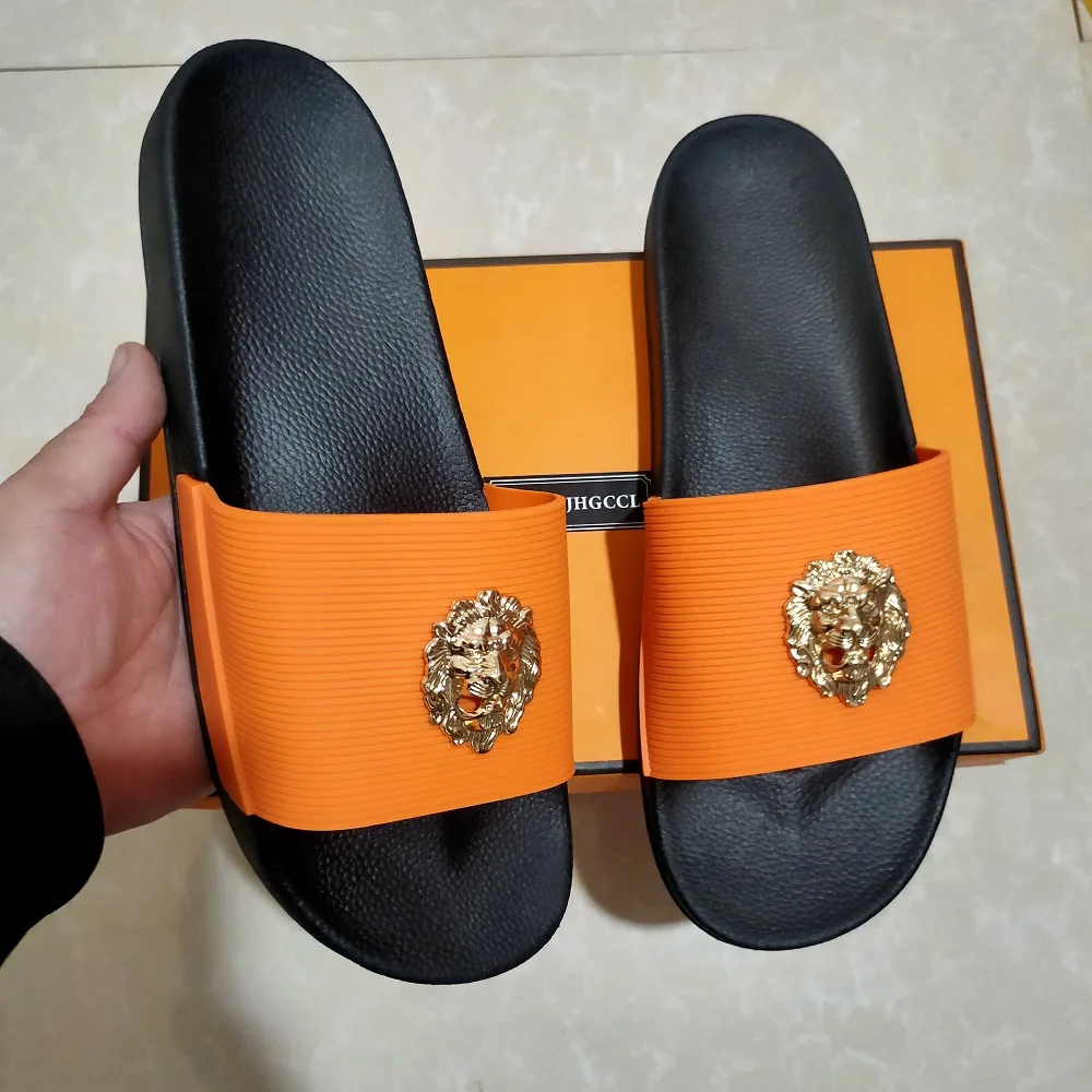 العلامة التجارية الجديدة شبشب رجالي عادية أبيض وأسود sh es الرجال مصمم النعال صندل باطن لينة النساء