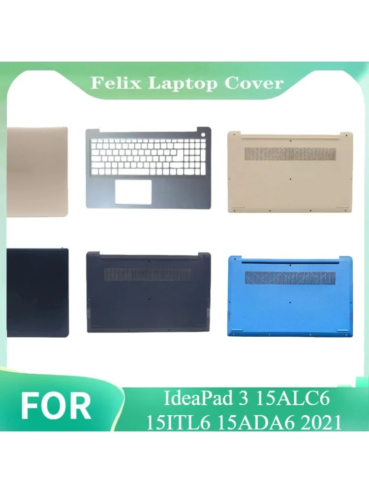 Dla IdeaPad 3 15ALC6 15ITL6 15ADA6 2021 Nowy Laptop LCD Tylna Pokrywa Ramka Przednia Podpórka Pod Nadgarstki Dolna Obudowa Zawiasy Klawiatury — zdjęcie produktu 7