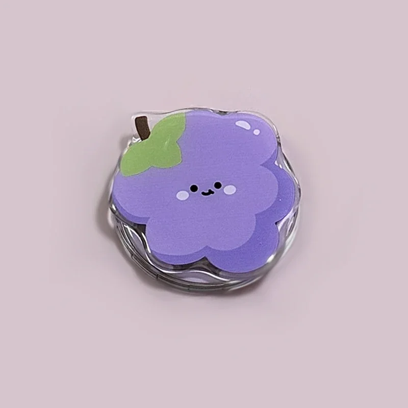 Korea Lucu Kartun Buah Magnetik Pemegang Pegangan Tok Griptok Ponsel Berdiri Pemegang Dukungan untuk iPhone 17 16 untuk Pad Magsafe Smart Tok