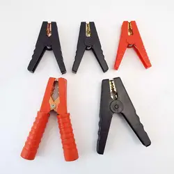 1pair big Duty car Battery Crocodile Alligator Clamp Copper accumulator Clips Test Connector Electrical large size 100A 300A M20