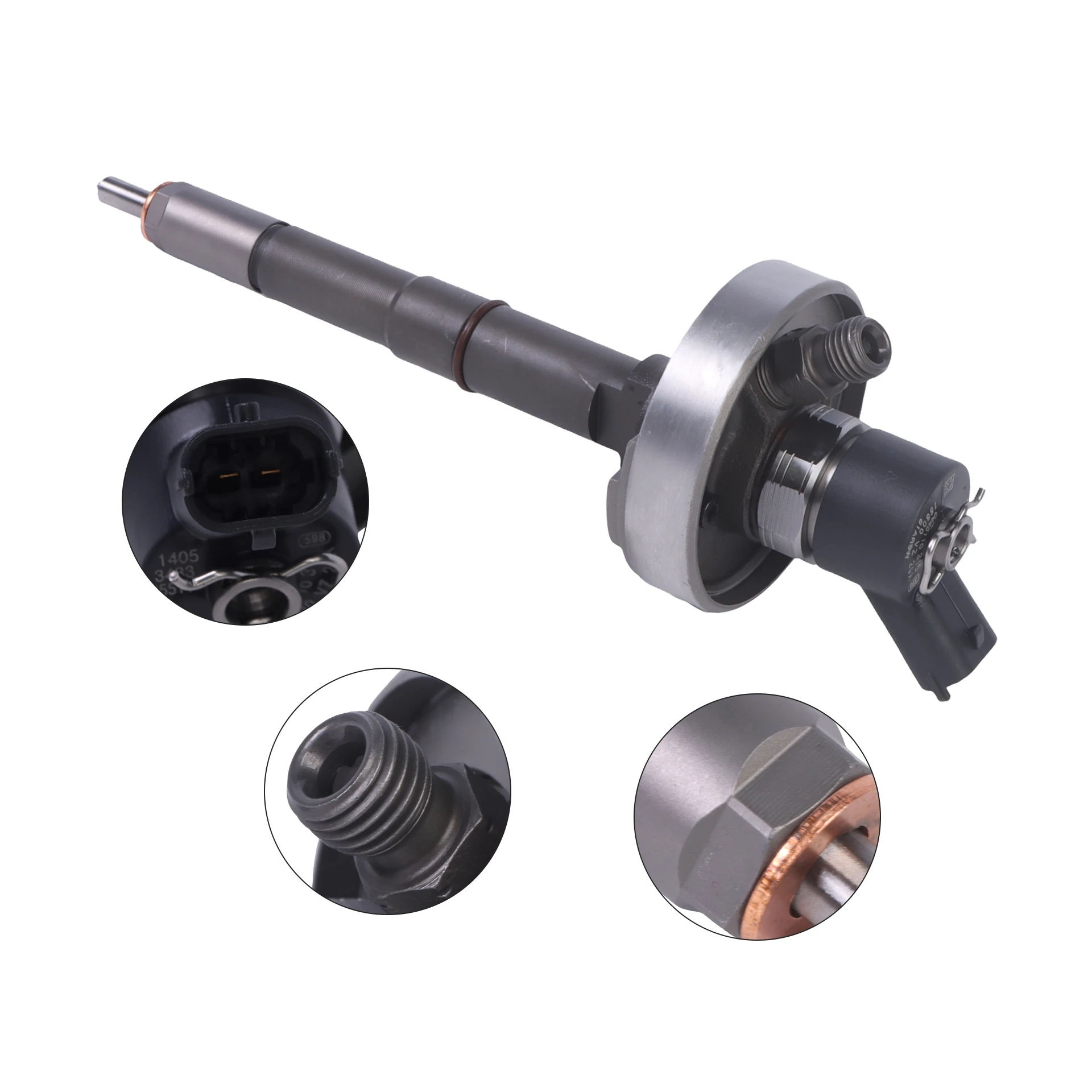 1pc Fuel Injector For Nissan ZD30 3.0L Engine 0445110738 0445110886 0445110315 Excavator Engine Replacement Parts