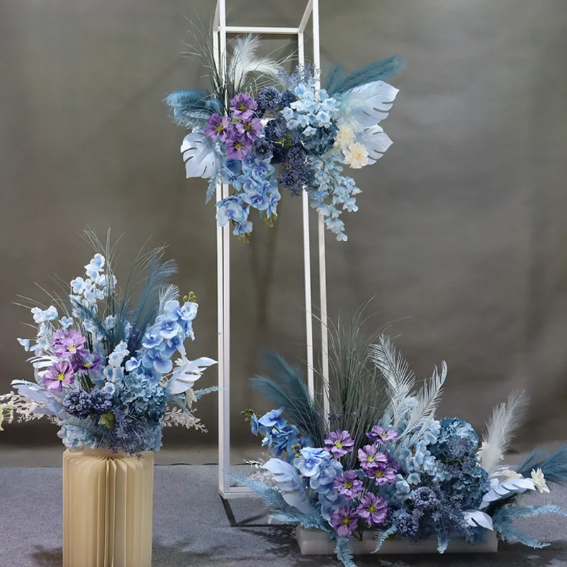 

Butterfly Haze Blue Road Flower Hanging Flower Wedding Floral Potted Flower Outdoor Arch Decoration Flower Arrangement